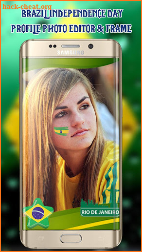 Brazil Independence Day Profile DP, Editor & Frame screenshot