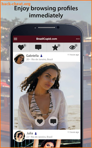 BrazilCupid - Brazilian Dating App screenshot