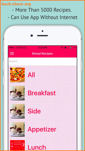 Bread Recipes - Offline Recipes of Bread screenshot