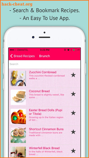 Bread Recipes - Offline Recipes of Bread screenshot