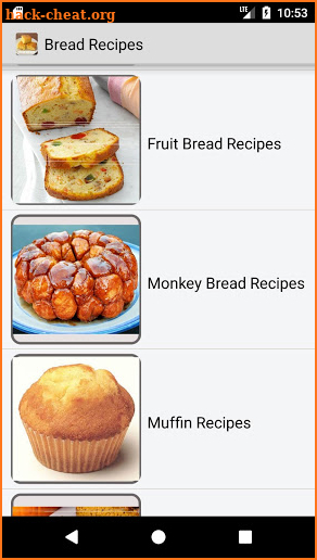 bread recipes - quick bread, banana bread recipes screenshot