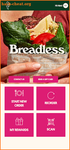 Breadless screenshot