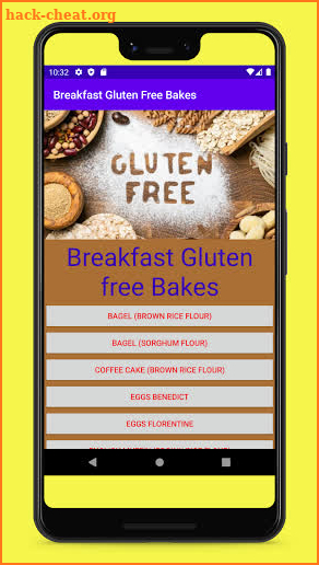 Breakfast Gluten Free Bakes screenshot