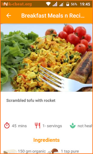 Breakfast Meals n Recipes screenshot