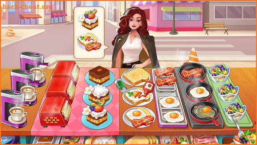 Breakfast Story: chef restaurant cooking games screenshot