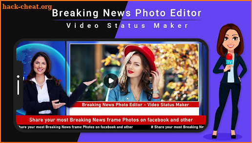Breaking News Video Maker - Br screenshot