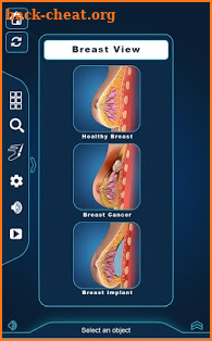 Breast Anatomy Pro. screenshot