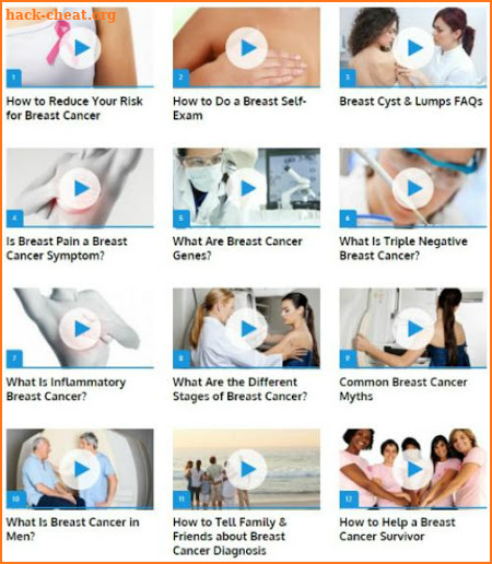 Breast Cancer Guide screenshot