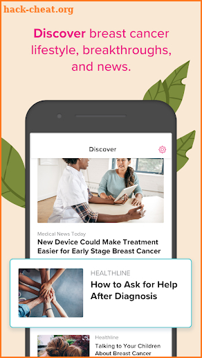 Breast Cancer Healthline screenshot