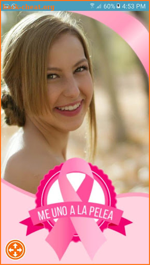 Breast Cancer Picture Frames Wallpaper screenshot