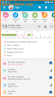 Breastfeeding & Care Tracker - Baby Daybook screenshot