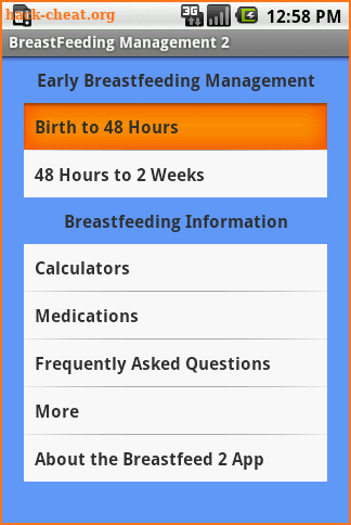 Breastfeeding Management 2 screenshot