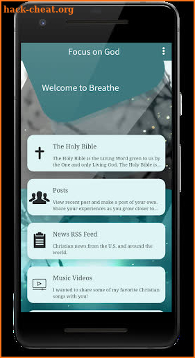 Breathe - Focus on God screenshot