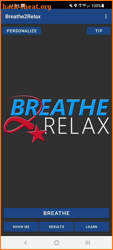Breathe2Relax screenshot