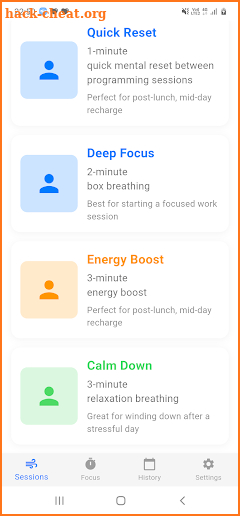 Breathing Timer screenshot