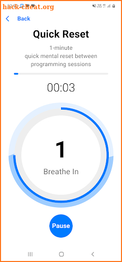 Breathing Timer screenshot