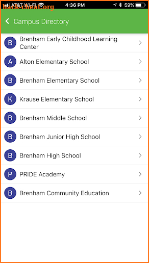Brenham Public Schools screenshot