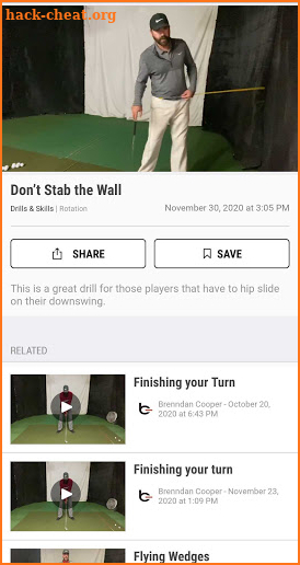Brenndan Cooper Golf screenshot
