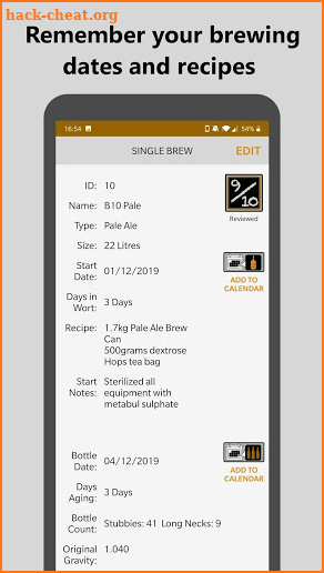 Brew Tracker screenshot
