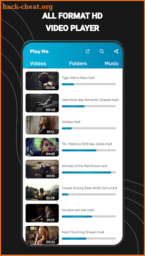 Brezarss Full Screen Video Player All Format screenshot