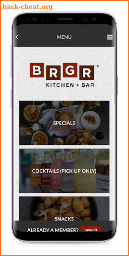 BRGR Kitchen + Bar screenshot