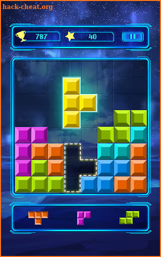 Brick block puzzle - Classic free puzzle screenshot