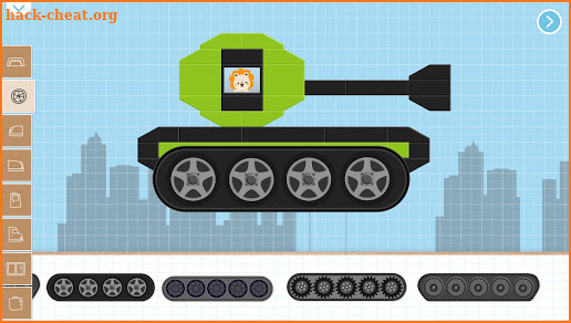 Brick Car 2 Game for Kids,Build Truck,Tank & Bus screenshot