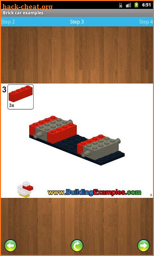 Brick car examples screenshot