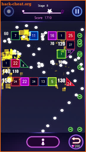 Brick Crush Saga - Glow Ball screenshot