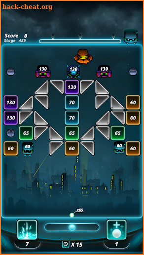 Brick puzzle master : Ball Vader2 screenshot