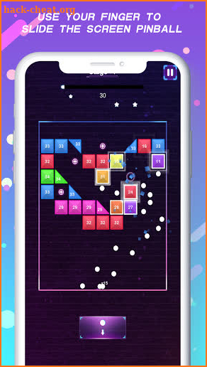 Brick Shooter - Block Crusher Casual Game screenshot