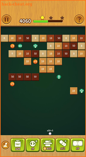 Brick Shooter Game screenshot