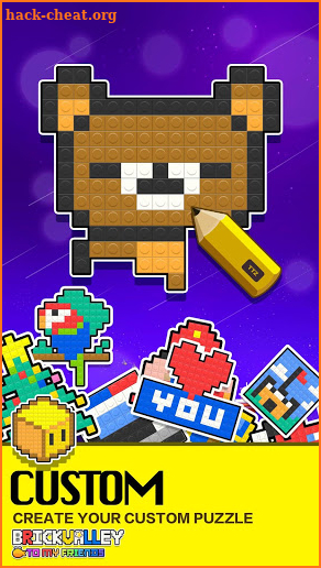 Brick Valley - Pixel Art Maker & Block Puzzle screenshot