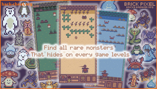 Bricks Pixel - Monster Bricks Breaker Battle RPG screenshot