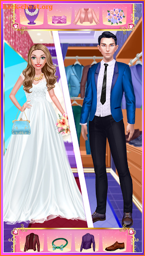 Bride and Groom Perfect Wedding screenshot