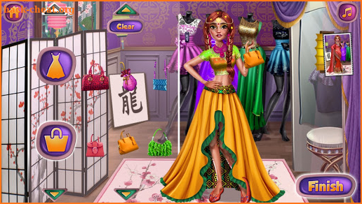 Bride Indian Stylist Salon Beauty & Dress up screenshot