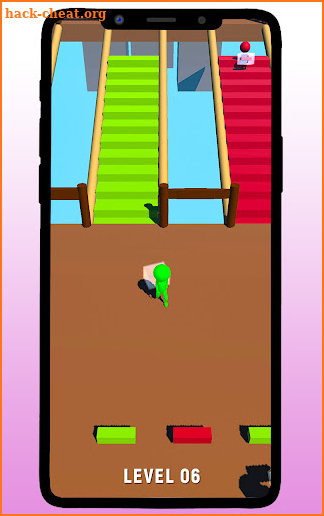 Bridge Build Runner Stair Rush screenshot