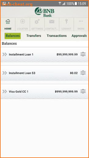 Bridge Business Banking screenshot