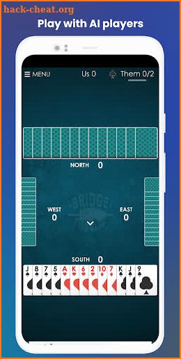 Bridge Card Game screenshot