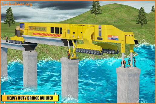 Bridge Construction on River Road: Unique Game screenshot