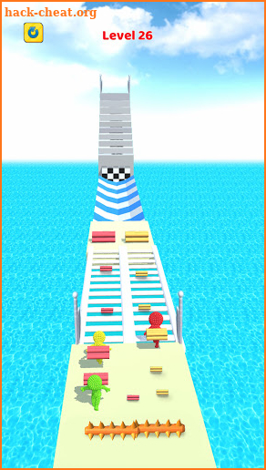 Bridge Ladder Runner: Sandman Stack 3D Race Game screenshot