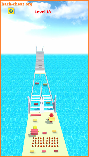 Bridge Ladder Runner: Sandman Stack 3D Race Game screenshot