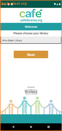 Bridges Library Café Mobile screenshot