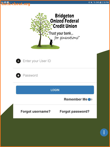 Bridgeton Onized Federal Credit Union screenshot