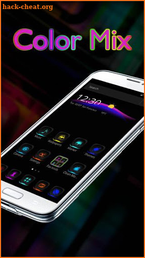 Bright Colors Theme screenshot