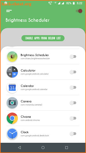 Brightness Manager - brightness per app manager screenshot