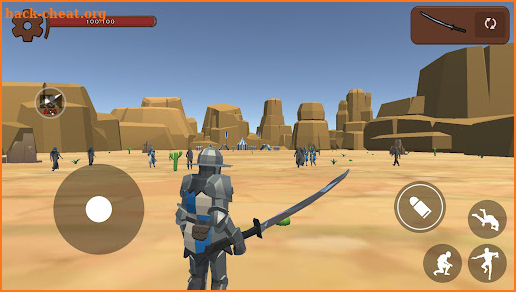 Bring a gun to a sword fight screenshot