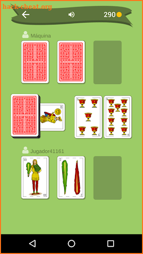 Briscola: card game screenshot