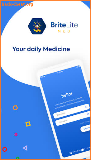 BriteLite Med: An Aimed Medication Tracker App screenshot