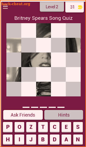 Britney Spears Song Quiz screenshot